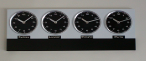 Analogue 4 Zone Clock