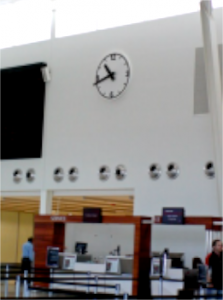 Adelaide Airport Wall Clock