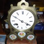 French clock made by H RY A Paris