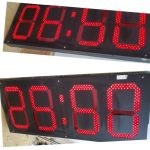 Ex rental outdoor stopwatch clock